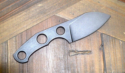 GiantMouse GMF1-F Fixed Blade (Dark PVD Stonewash) - NORTH RIVER OUTDOORS