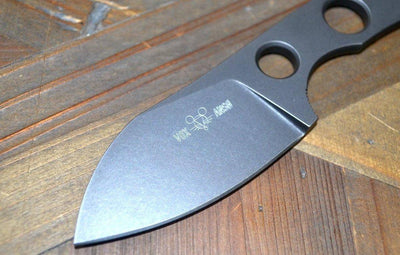 GiantMouse GMF1-F Fixed Blade (Dark PVD Stonewash) - NORTH RIVER OUTDOORS