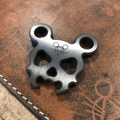 GiantMouse Titanium Morbid Mouse Mini Bottle Opener (USA) - NORTH RIVER OUTDOORS