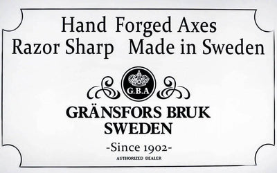 Gransfors Bruk Axe Book & Warranty Manual - NORTH RIVER OUTDOORS