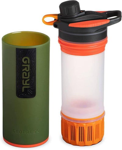 Grayl GeoPress Water Filter and Purifier Bottle - 24 fl. oz. - NORTH RIVER OUTDOORS