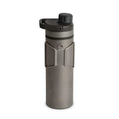 Grayl UltraPress Titanium Walter Filter & Purifier Bottle 16.9 fl. oz. - NORTH RIVER OUTDOORS
