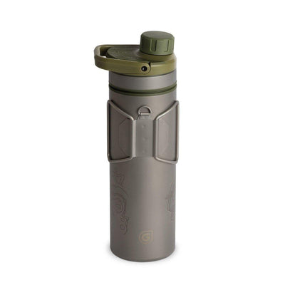 Grayl UltraPress Titanium Walter Filter & Purifier Bottle 16.9 fl. oz. - NORTH RIVER OUTDOORS