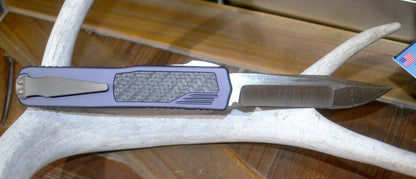 Guardian Tactical Custom Scout Bronze OTF Carbon Fiber Inlay (USA) Reese Weiland Hand Ground - NORTH RIVER OUTDOORS