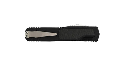 Guardian Tactical Custom Scout OTF Carbon Fiber Inlay (USA) Reese Weiland Hand Ground Satin - NORTH RIVER OUTDOORS