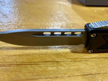 Guardian Tactical GTX-025 OTF Auto Knife (2.5" Stonewash) 12-3511 - NORTH RIVER OUTDOORS