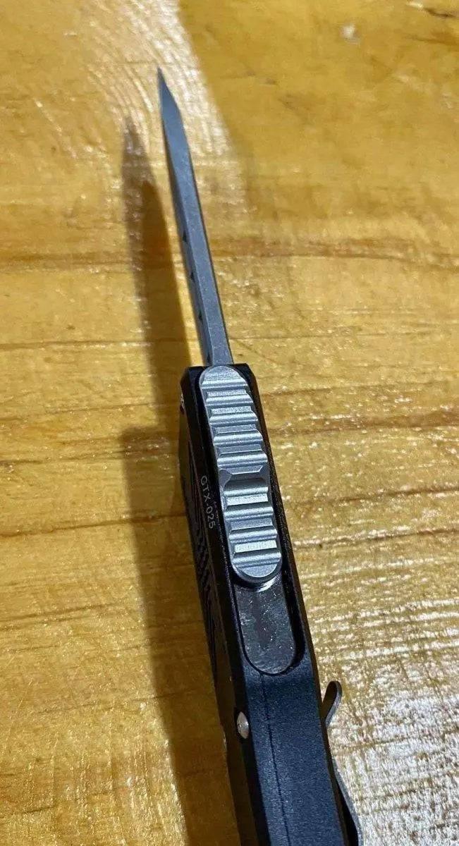 Guardian Tactical GTX-025 OTF Auto Knife (2.5" Stonewash) 12-3511 - NORTH RIVER OUTDOORS