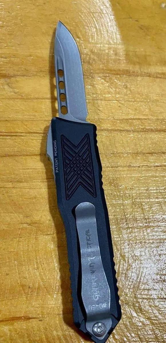 Guardian Tactical GTX-025 OTF Auto Knife (2.5" Stonewash) 12-3511 - NORTH RIVER OUTDOORS