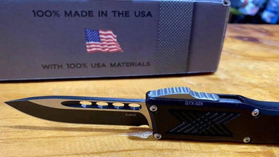 Guardian Tactical GTX-025 OTF Two Tone Black S/E 12-3211 - NORTH RIVER OUTDOORS