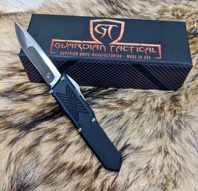 Guardian Tactical Limited Ed. GTX-025 OTF S/E Satin Hand Ground By Reese Weiland - NORTH RIVER OUTDOORS