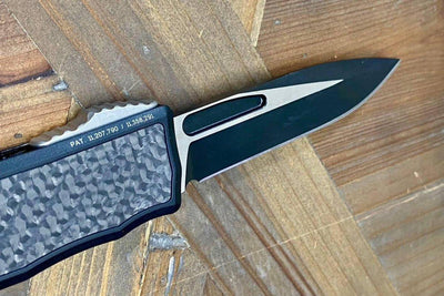 Guardian Tactical RECON-035 92211 Auto Knife Two Tone S/E Carbon Fiber - NORTH RIVER OUTDOORS