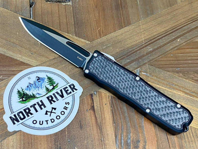 Guardian Tactical RECON-035 92211 Auto Knife Two Tone S/E Carbon Fiber - NORTH RIVER OUTDOORS