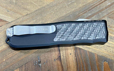 Guardian Tactical RECON-035 92221 Auto Knife Two Tone Tanto Carbon Fiber - NORTH RIVER OUTDOORS