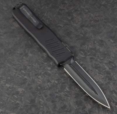 Guardian Tactical Recon-035 93131 D/E Auto Knife (3.25in Black) - NORTH RIVER OUTDOORS