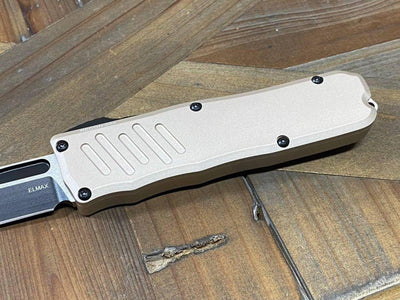 Guardian Tactical RECON-035 97211 Desert Tan Single Edge Two-Tone Black Blade - NORTH RIVER OUTDOORS