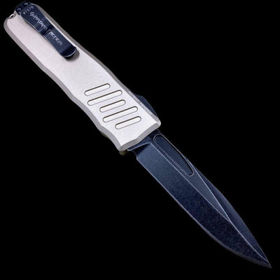 Guardian Tactical Recon-035 97611 S/E Auto Tan Dark Stonewash Knife (3.25") - NORTH RIVER OUTDOORS