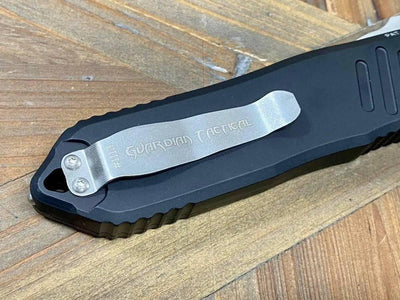Guardian Tactical Recon 040 113211 Auto Knife 3.75" Black Two-Tone - NORTH RIVER OUTDOORS