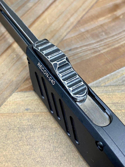 Guardian Tactical RECON-040 113611 Dark Stonewash S/E OTF Knife (3.75" SW) - NORTH RIVER OUTDOORS