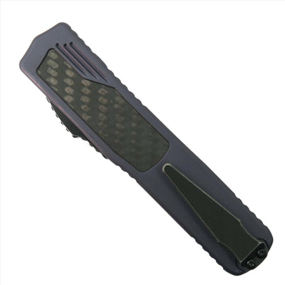 Guardian Tactical Scout CF OTF 142611 Black Carbon Fiber Inlay Dark Stonewash S/E (USA) - NORTH RIVER OUTDOORS