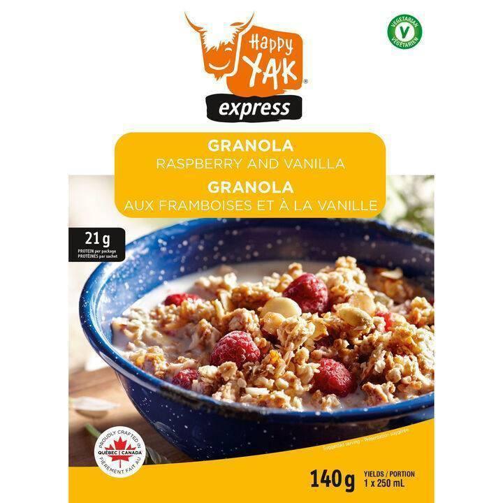 Raspberry & Vanilla Granola