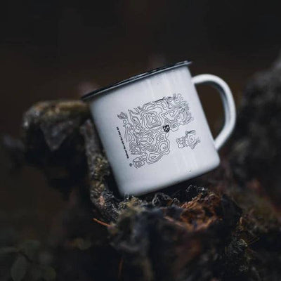 Helle Map Enamel Cup (Norway) - NORTH RIVER OUTDOORS