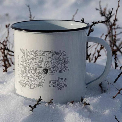 Helle Map Enamel Cup (Norway) - NORTH RIVER OUTDOORS
