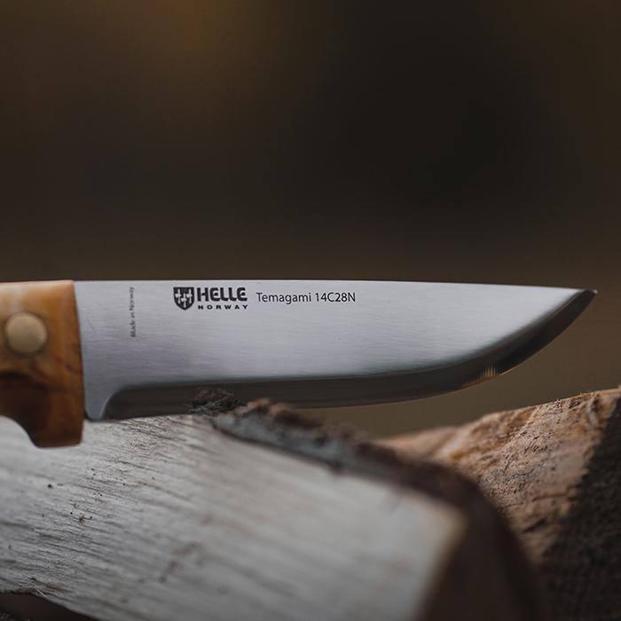 Helle Temagami 14C28N Limited Edition Knife- Design by Les Stroud - NORTH RIVER OUTDOORS