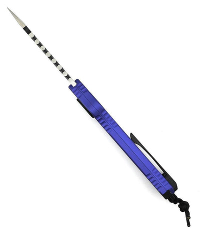 Heretic Hydra V3 H008-10A-PU Purple Handle Two Tone Recurve MagnaCut Knife - NORTH RIVER OUTDOORS