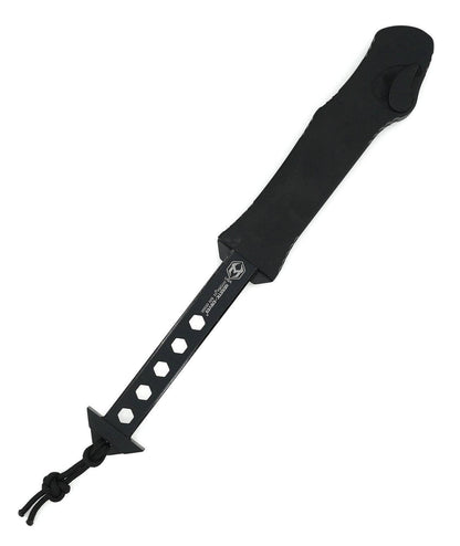 Heretic Hydra V3 H008-6A-T Tactical Black DLC Recurve MagnaCut Blade All Black Tactical Hardware - NORTH RIVER OUTDOORS