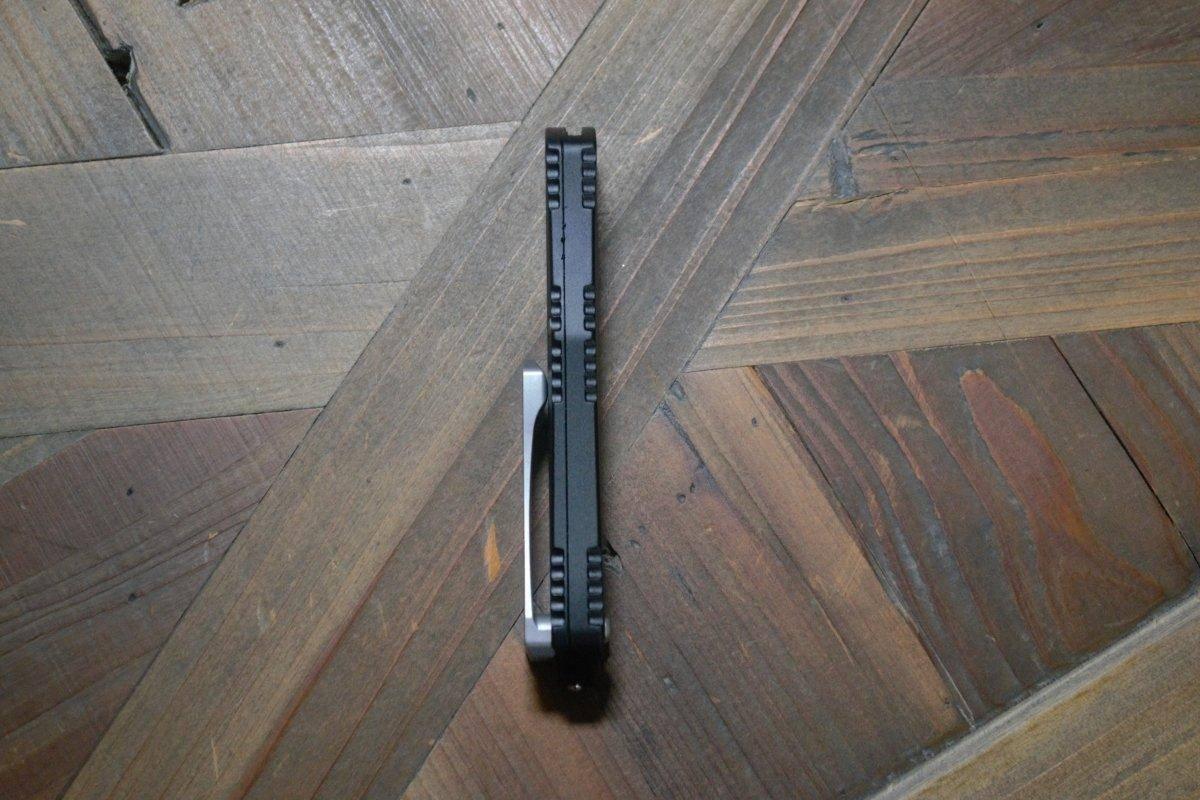 Heretic Knives H023-2A Manticore S Stonewashed Tanto Ambi SS Clip (Pre-Owned) - NORTH RIVER OUTDOORS