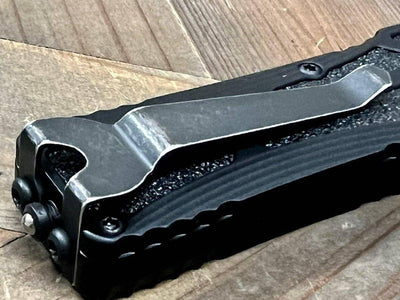 Heretic Knives H040-14A Colossus Tanto Two Tone Battle Black Auto OTF MagnaCut (USA) - NORTH RIVER OUTDOORS