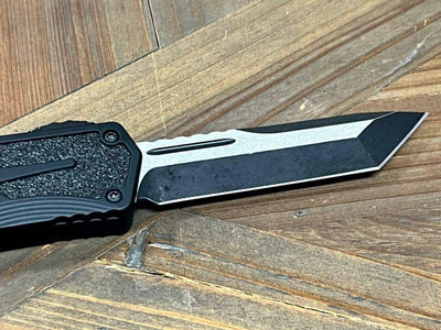 Heretic Knives H040-14A Colossus Tanto Two Tone Battle Black Auto OTF MagnaCut (USA) - NORTH RIVER OUTDOORS