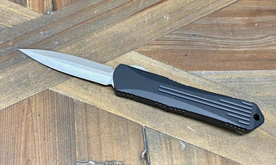 Heretic Knives Manticore S D/E Black Handle Stonewash Blade H024-2A - NORTH RIVER OUTDOORS
