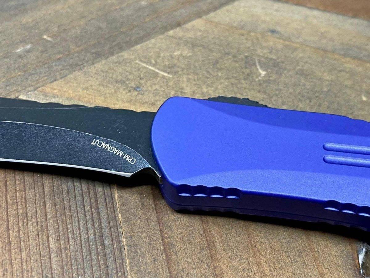 Heretic Knives Manticore S Recurve Purple Battleworn Black H025-8A-PU - NORTH RIVER OUTDOORS