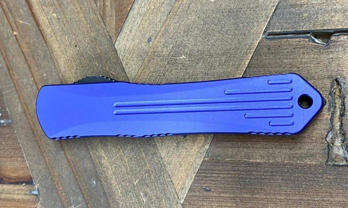 Heretic Knives Manticore S Recurve Purple Battleworn Black H025-8A-PU - NORTH RIVER OUTDOORS