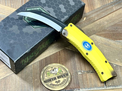 Heretic Stabnana Roc OTF Auto Knife 3.2" MagnaCut DLC Hawkbill ***Limited Edition*** - NORTH RIVER OUTDOORS