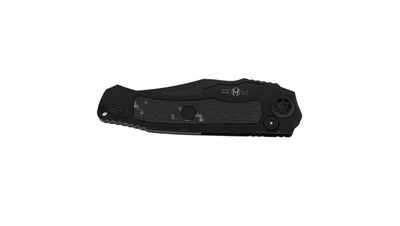 Heretic Wraith Auto DLC Knife Glow Carbon Fiber Inlays Tritium H002-6A-GLO/CF - NORTH RIVER OUTDOORS
