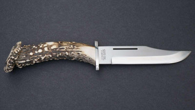 Silver Stag Deep Valley Crown Handle D2 Fixed Blade Knife - NORTH RIVER OUTDOORS
