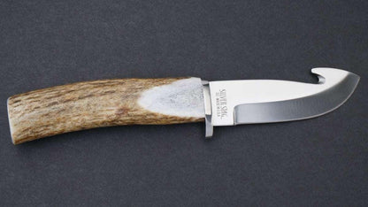 Silver Stag Big Gamer Elk Handle D-2 Fixed Blade Knife - NORTH RIVER OUTDOORS