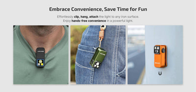 Olight Oclip Pro Rechargeable Flashlight 500 Lumens USB C - NORTH RIVER OUTDOORS