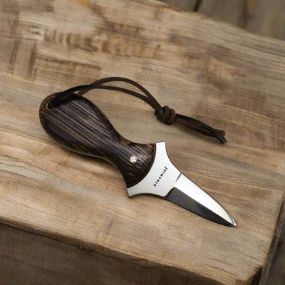 Join or Die Bourbon Barrel Oyster Shucker Knife (Custom)