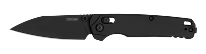Kershaw 6105BLK Bel Air DuraLock KVT Folding Knife 3.1" MagnaCut Black PVD Drop Point Blade Black Aluminum Handles (USA) - NORTH RIVER OUTDOORS