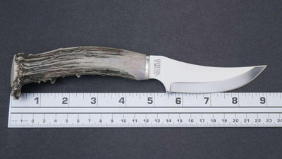 Silver Stag Cascade Hunter Crown Handle D2 Fixed Blade Knife - NORTH RIVER OUTDOORS