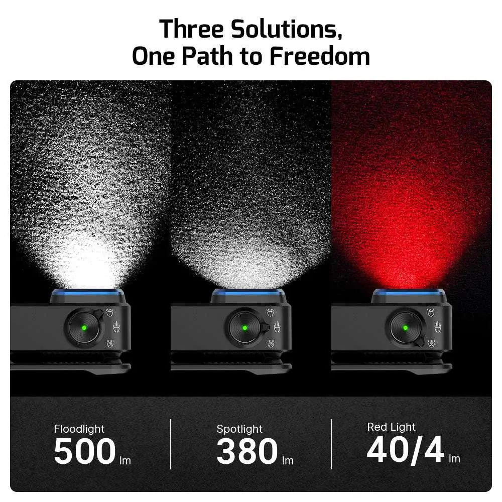 Olight Oclip Pro Rechargeable Flashlight 500 Lumens USB C