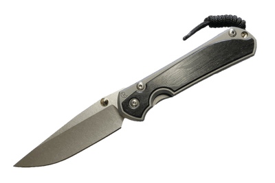 Chris Reeves Large Sebenza 31 Knife 3.61" MagnaCut Satin Blade Titanium Handles with Bog Oak Inlays - NORTH RIVER OUTDOORS