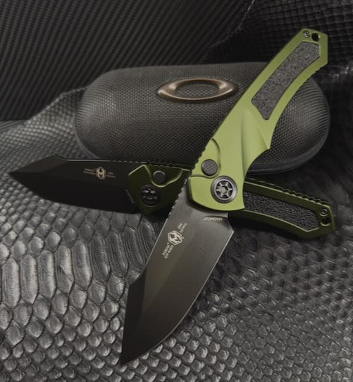 Heretic Pariah H048-4A MagnaCut Auto Knife (USA) from NORTH RIVER OUTDOORS