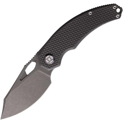 Kunwu Compadre Diamon Titanium Stonewash VANAX Folding Knife (K706C-T1) - NORTH RIVER OUTDOORS