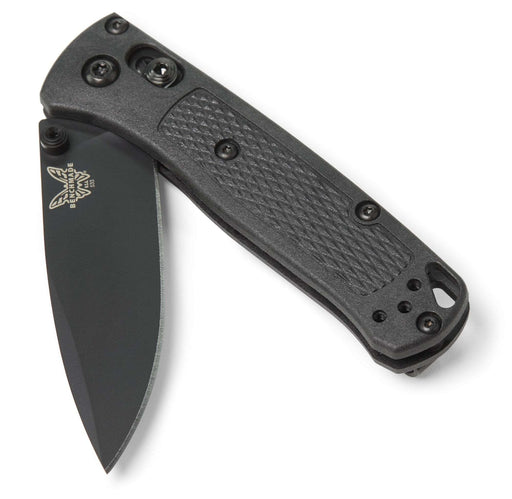 Benchmade Mini Bugout, 2.82" S30V Black Blade, CF-Elite Handle 533BK-2 from NORTH RIVER OUTDOORS