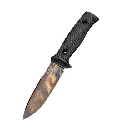TRC M-1 SL Apocalyptic M390 Blade Black Canvas Micarta Kydex Sheath - NORTH RIVER OUTDOORS