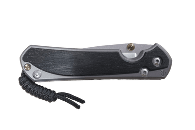 Chris Reeves Large Sebenza 31 Knife 3.61" MagnaCut Satin Blade Titanium Handles with Bog Oak Inlays - NORTH RIVER OUTDOORS